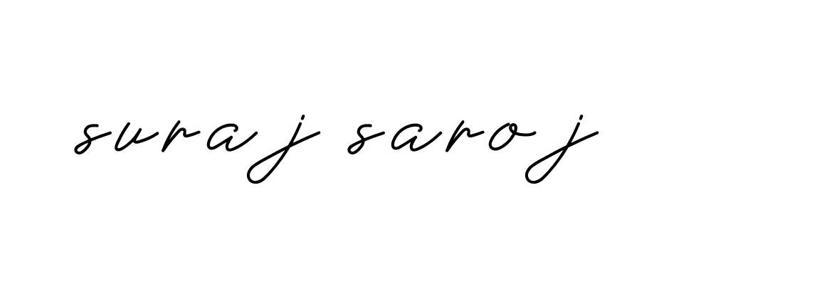 Signature of suraj-saroj