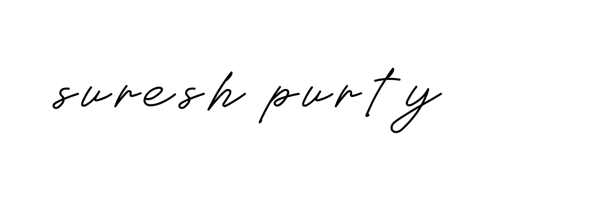 Signature of suresh-purty-