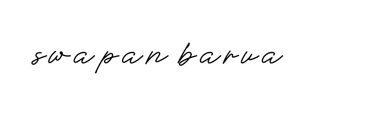 Signature of swapan-barua