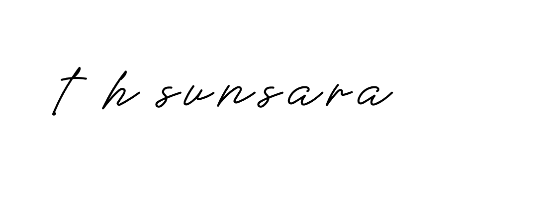 Signature of t-h-sunsara-