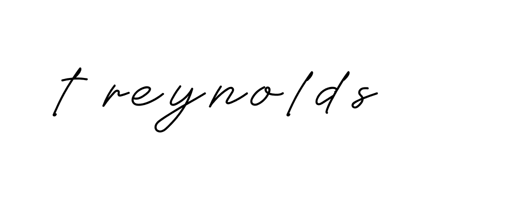 Signature of t-reynolds