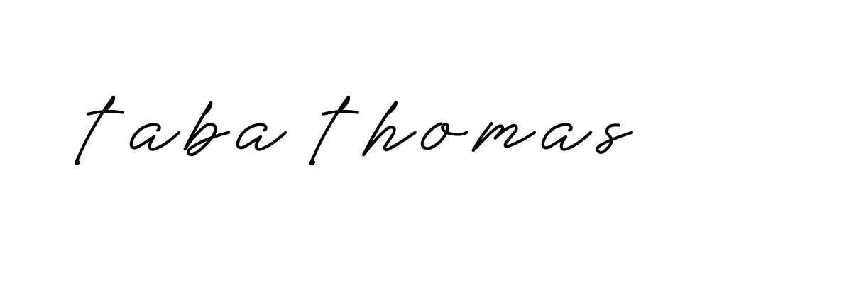 Signature of taba-thomas