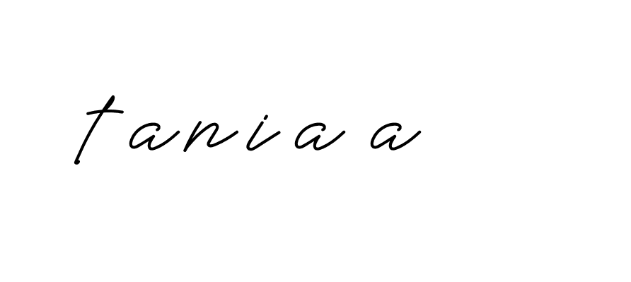 Signature of tania-a