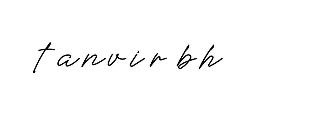 Signature of tanvir-bh