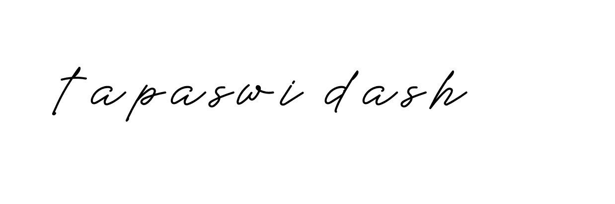 Signature of tapaswi-dash