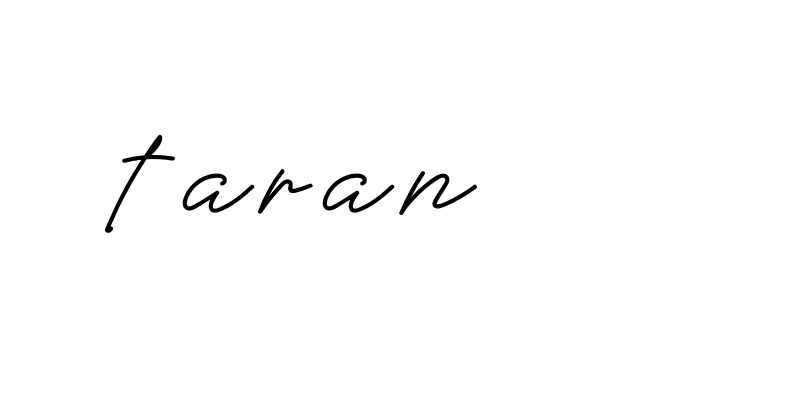 Signature of taran-