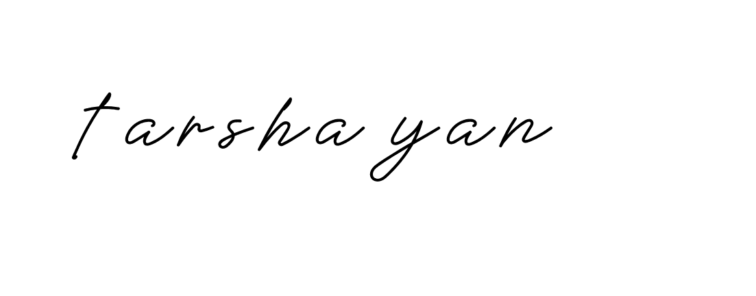 Signature of tarsha-yan