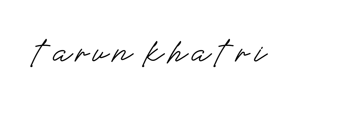 Signature of tarun-khatri