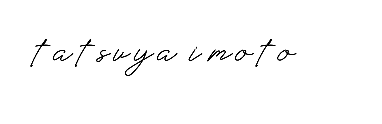 Signature of tatsuya-imoto