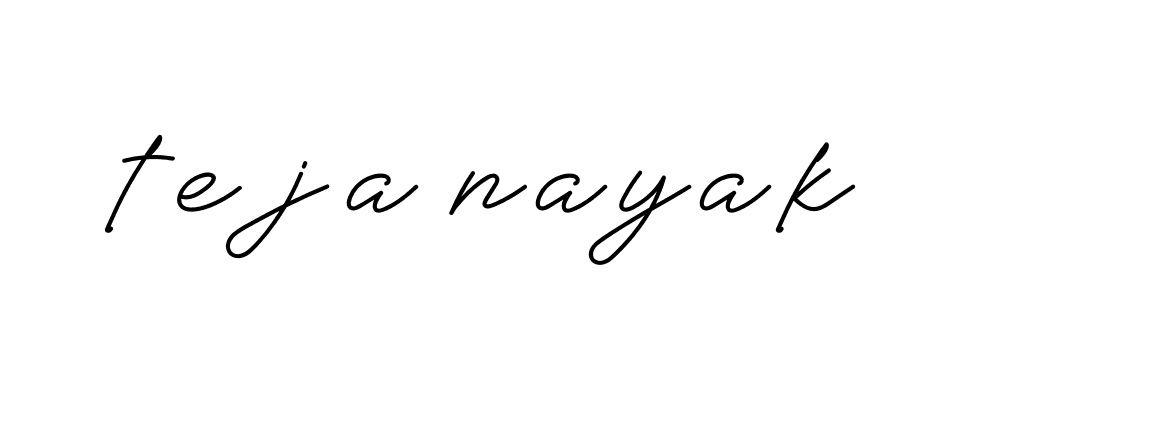 Signature of teja-nayak