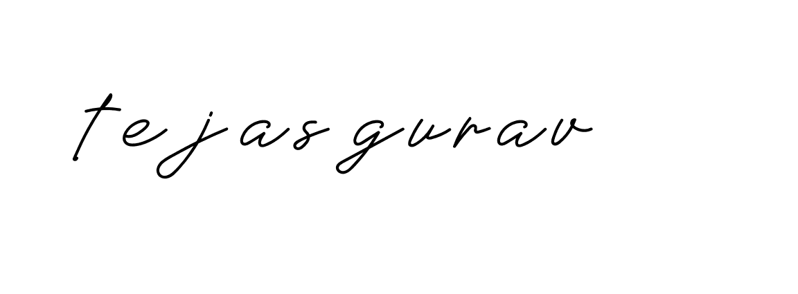 Signature of tejas-gurav