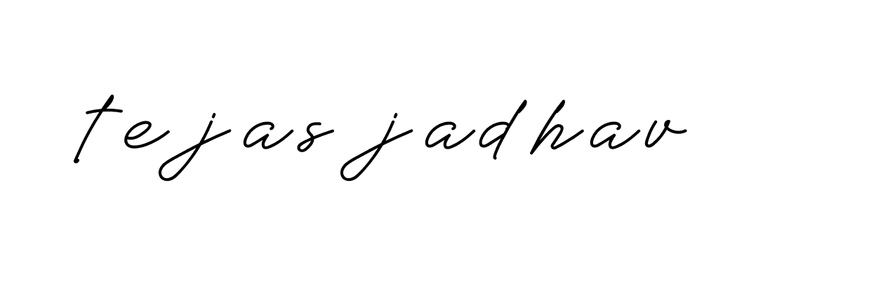 Signature of tejas-jadhav