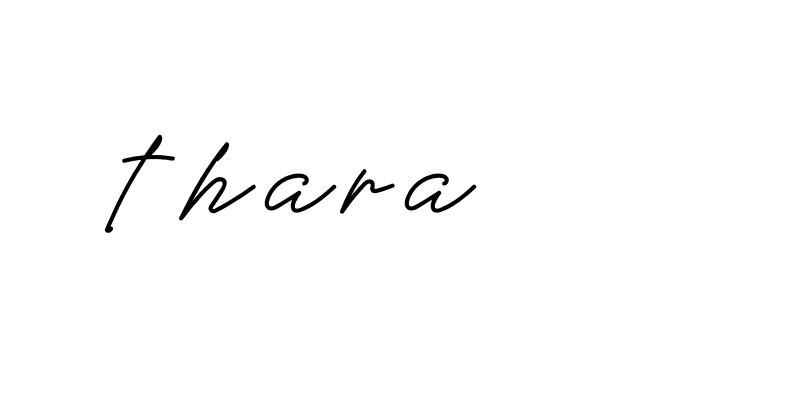 Signature of thara-