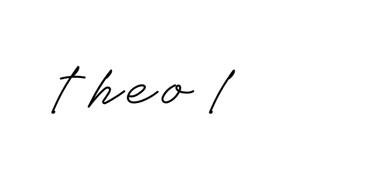 Signature of theo-l