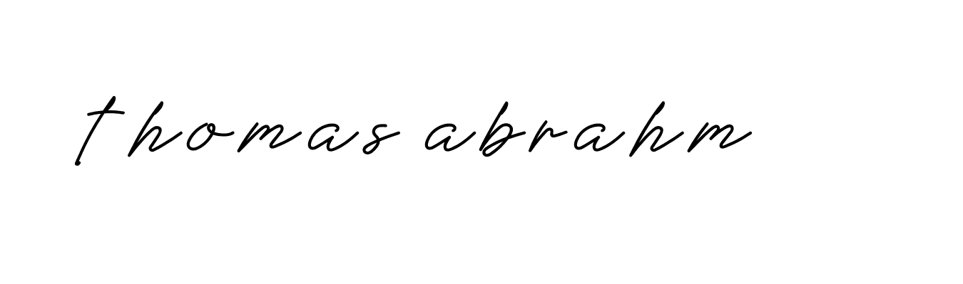 Signature of thomas-abrahm