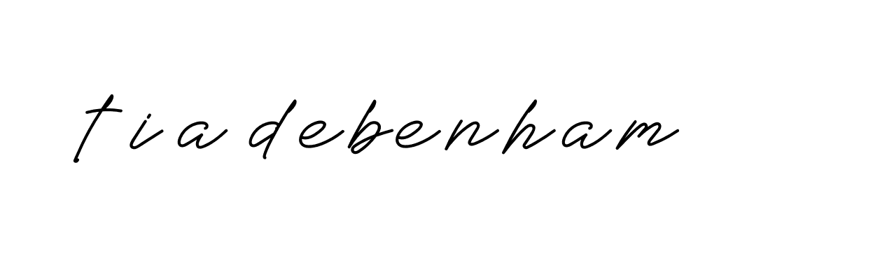 Signature of tia-debenham