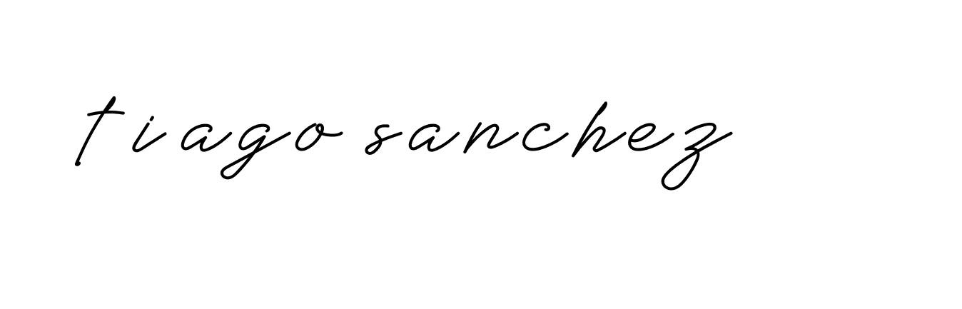 Signature of tiago-sanchez-