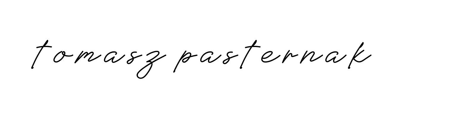 Signature of tomasz-pasternak