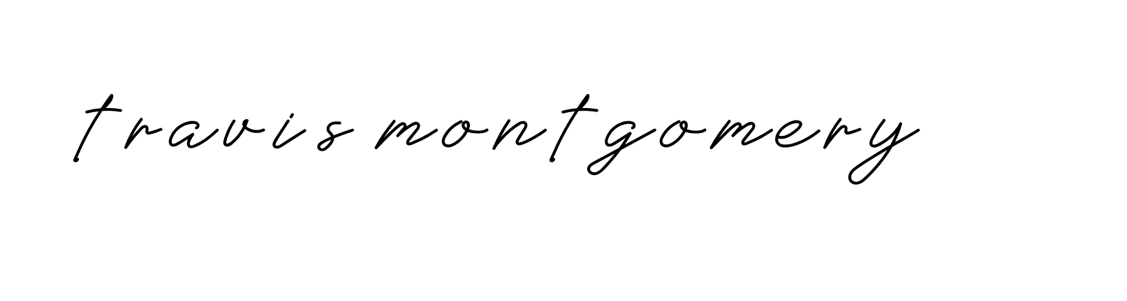 Signature of travis-montgomery