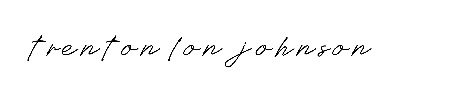 Signature of trenton-lon-johnson