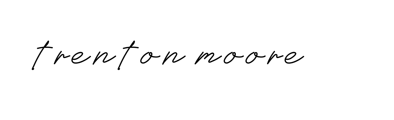 Signature of trenton-moore