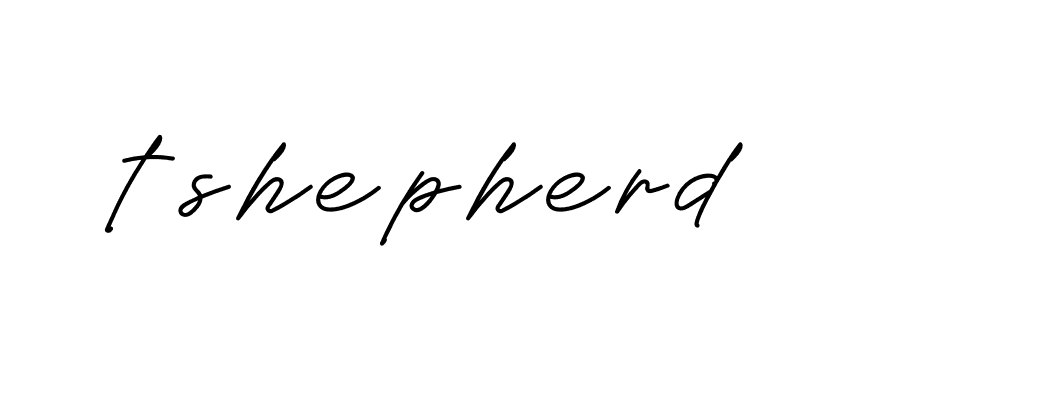 Signature of tshepherd