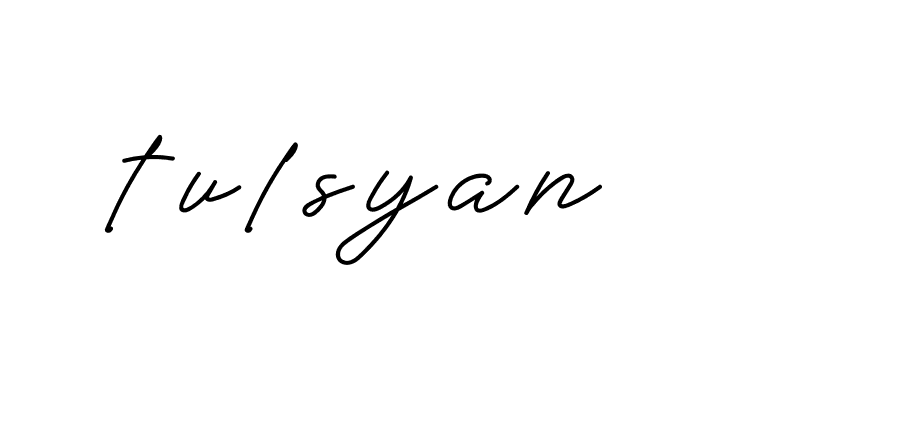 Signature of tulsyan