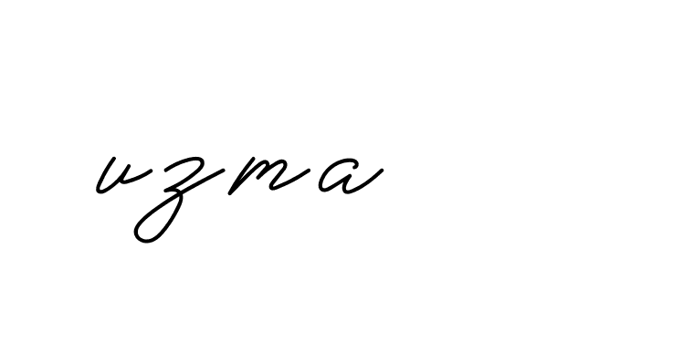 Signature of uzma-