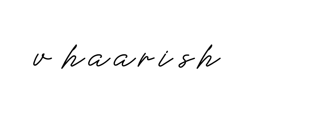 Signature of v-haarish