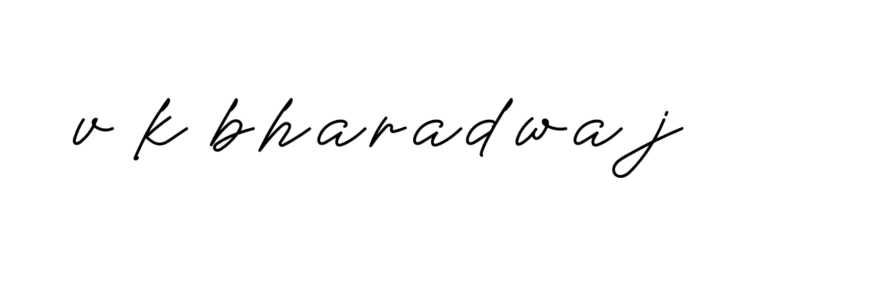 Signature of v-k-bharadwaj