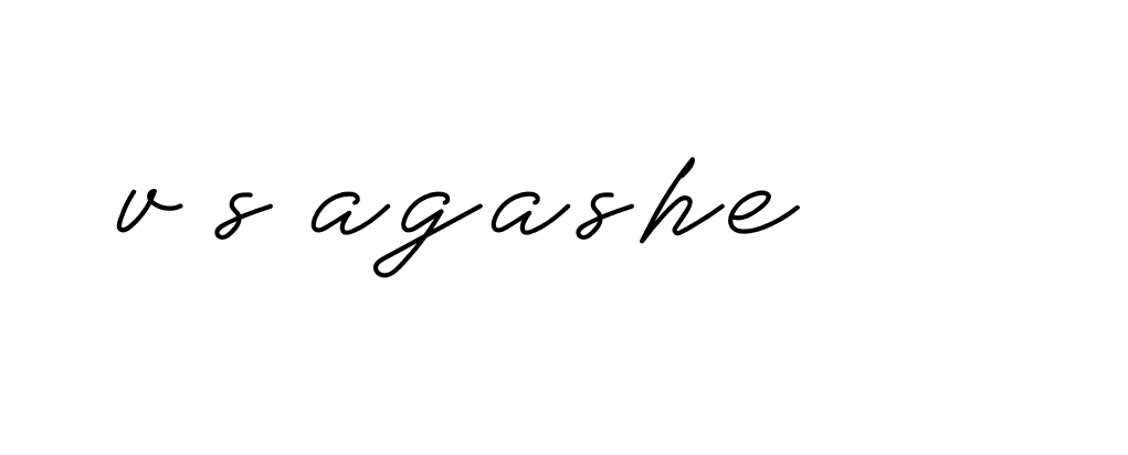 Signature of v-s-agashe