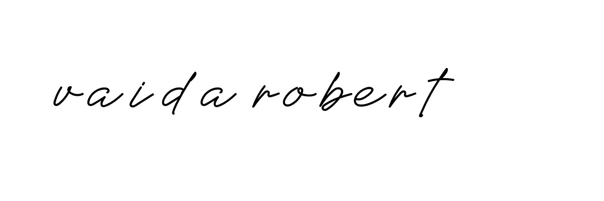 Signature of vaida-robert