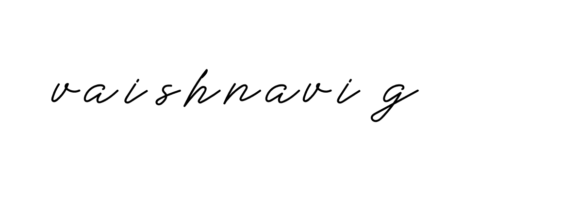 Signature of vaishnavi-g