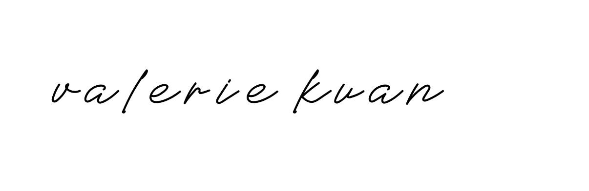 Signature of valerie-kuan