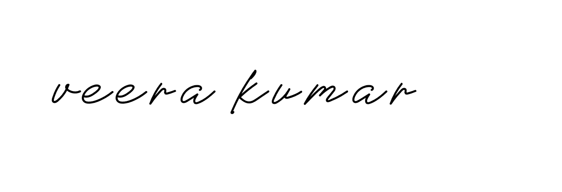 Signature of veera-kumar