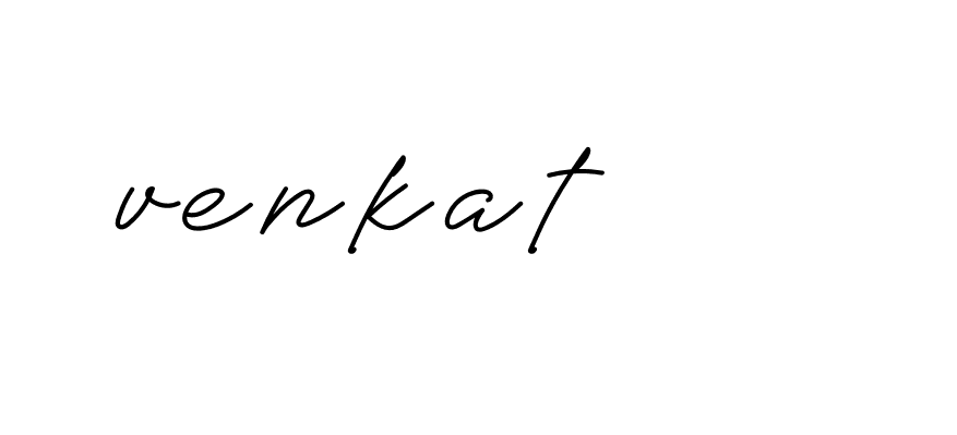 Signature of venkat-