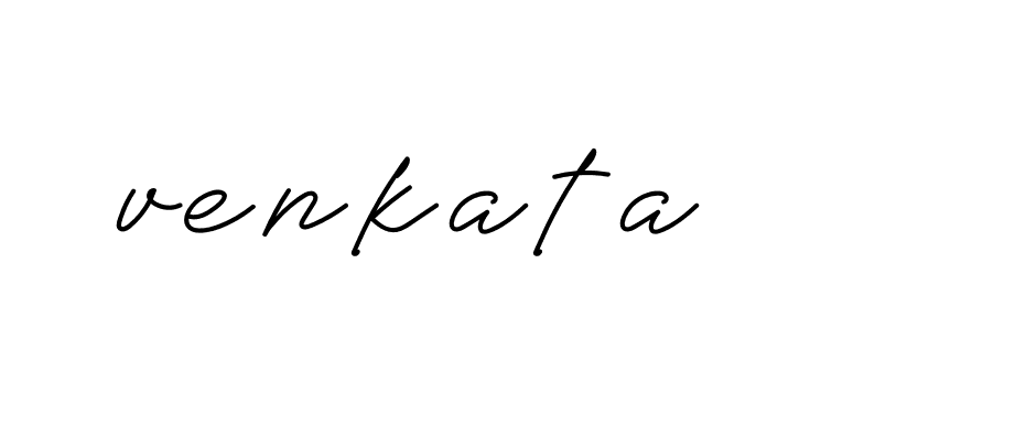 Signature of venkata