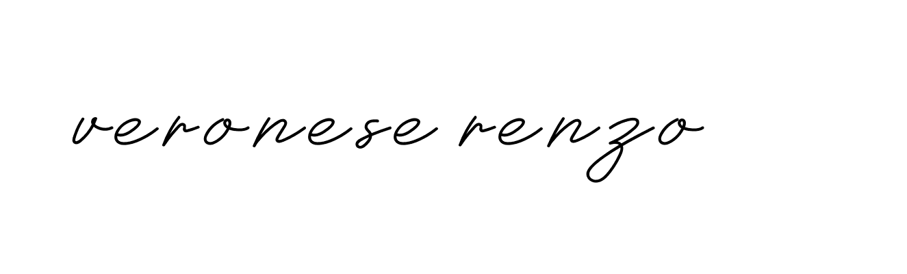 Signature of veronese-renzo