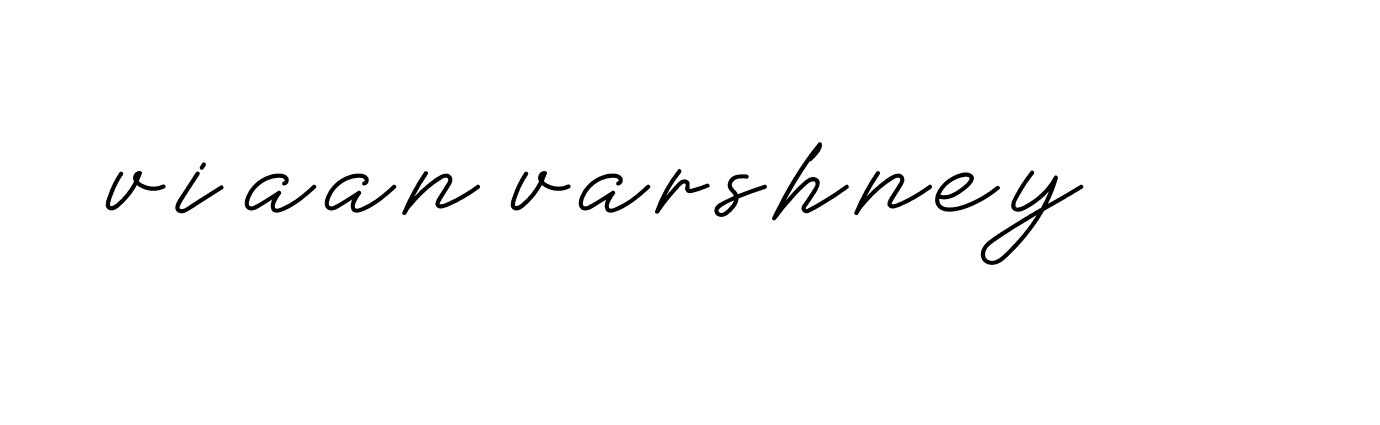 Signature of viaan-varshney