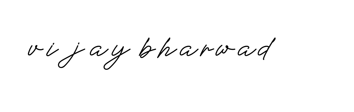 Signature of vijay-bharwad