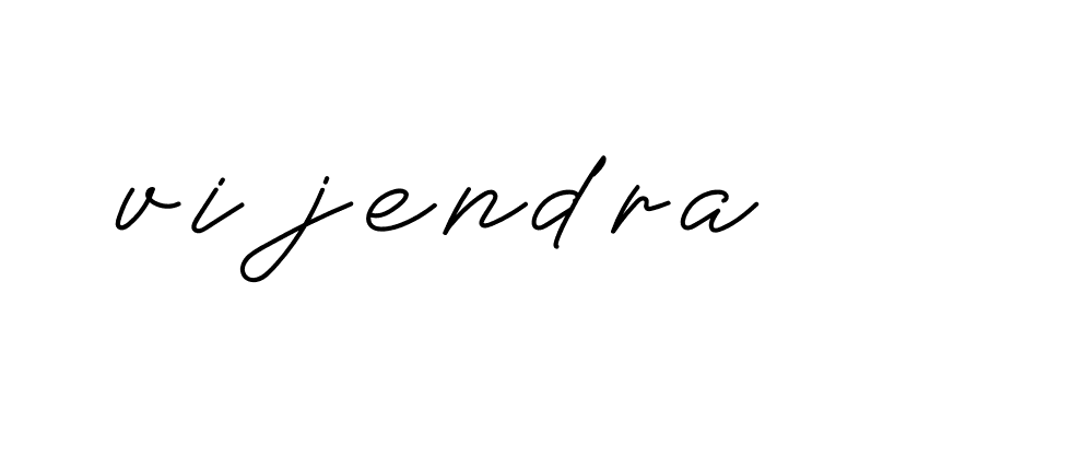 Signature of vijendra