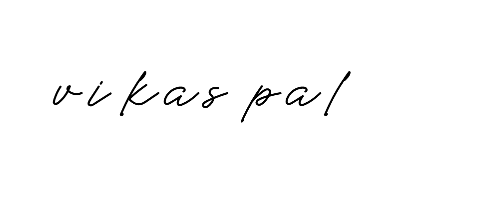 Signature of vikas-pal