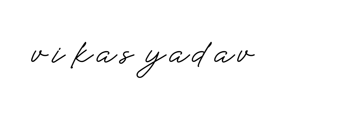 Signature of vikas-yadav