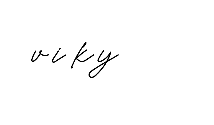 Signature of viky-