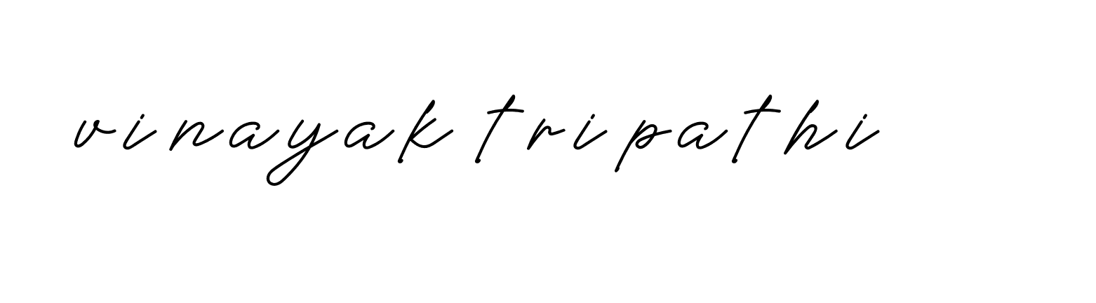 Signature of vinayak-tripathi