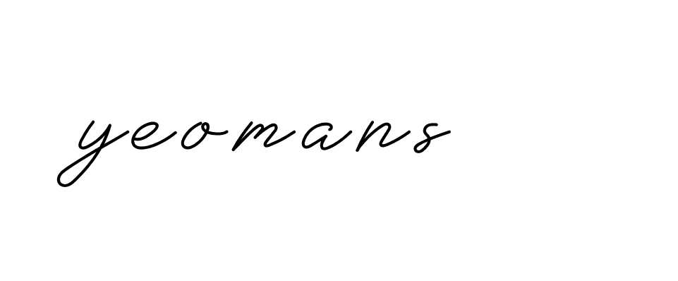 Signature of vincent-christopher-yeomans