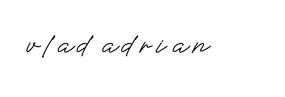 Signature of vlad-adrian