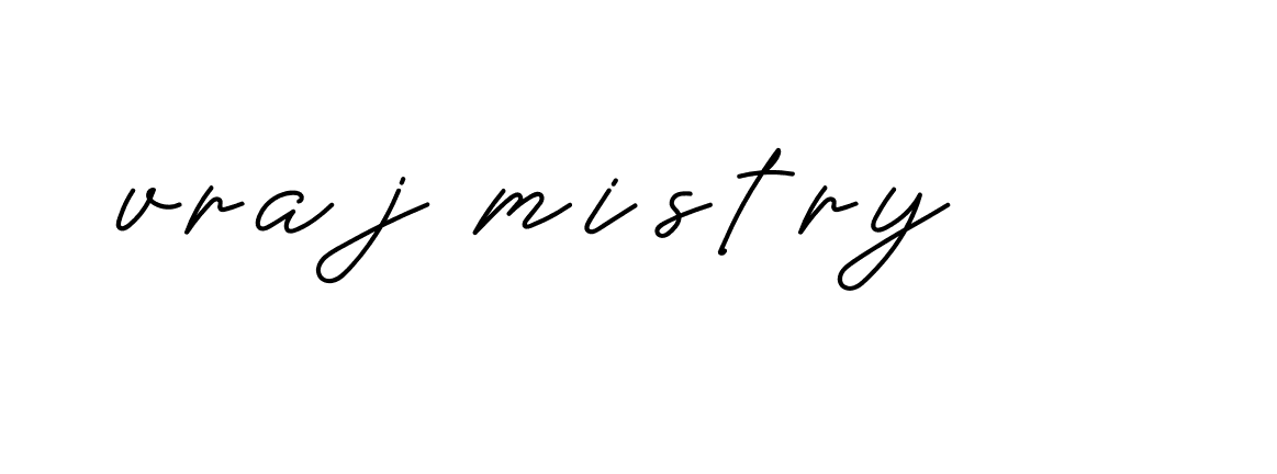 Signature of vraj-mistry