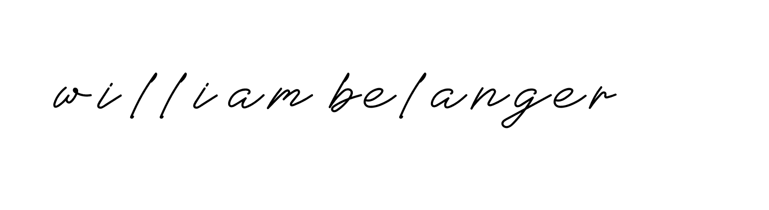 Signature of william-belanger