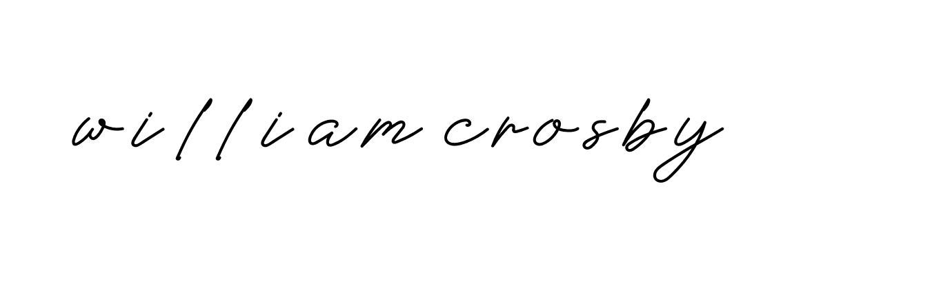 Signature of william-crosby